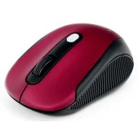 Мышь Gembird MUSW-420-1 (черный/красный) фото 1